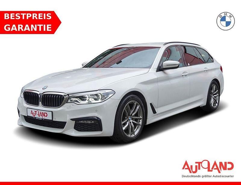 Weiß Gebraucht 2019 BMW 520 M Sport Kombi | 31.950 € (Teuer) - Bild 1/4