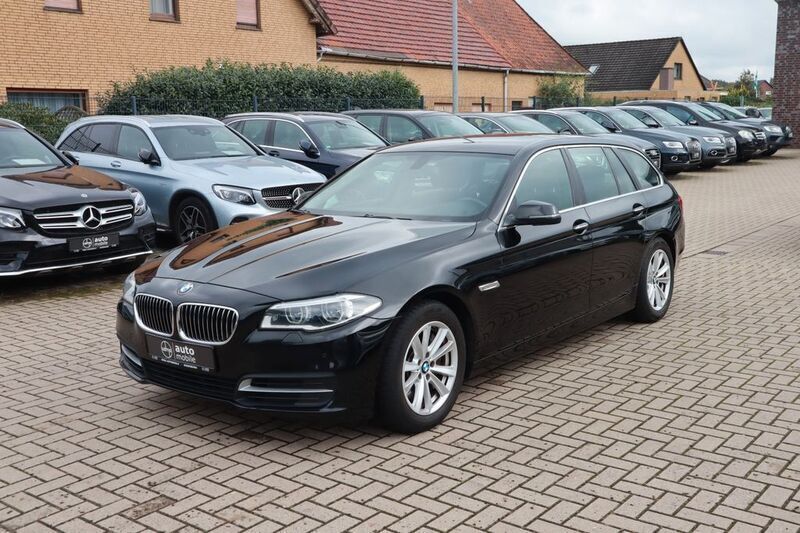 Schwarz Gebraucht 2015 BMW 525 Kombi | 15.499 € (Superpreis) - Bild 1/4