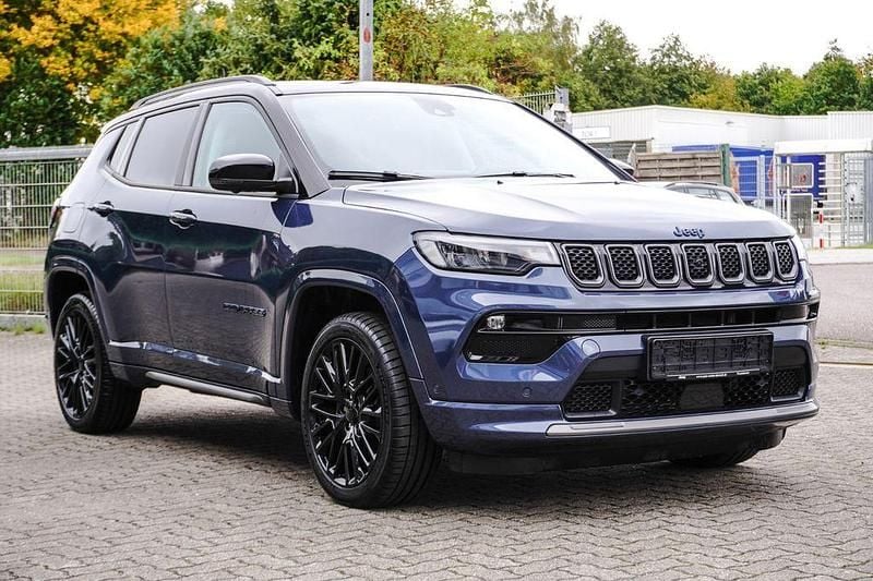 Blau Gebraucht 2022 Jeep Compass SUV | 25.990 € (Fairer Preis) - Bild 1/4