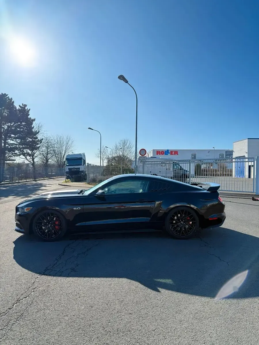 Gebraucht Ford Mustang GT 450 PS (330 kW) 2015 Schwarz Coupé