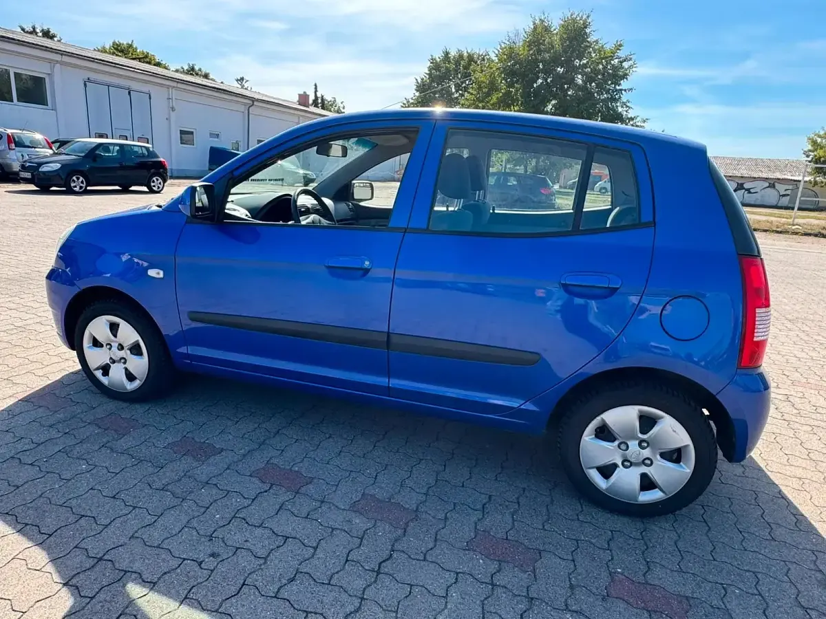 Gebraucht Kia Picanto 65 PS (47 kW) 2007 Blau Kleinwagen