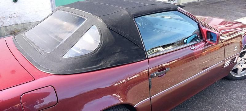 Gebraucht Mercedes SL300 231 PS (169 kW) 1991 Rot Cabrio
