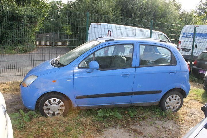 Blau Gebraucht 2006 Chevrolet Matiz Kleinwagen | 750 € (Superpreis) - Bild 1/4