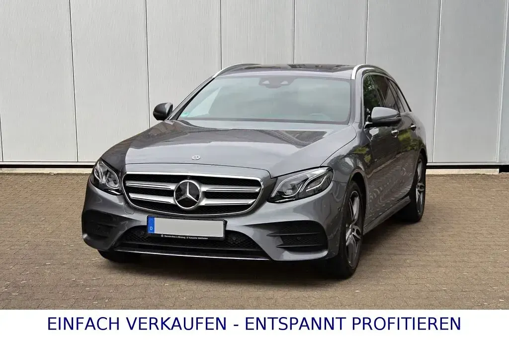 Usata Mercedes E250 AMG line 211 CV (155 kW) 2017 Grigio Station wagon