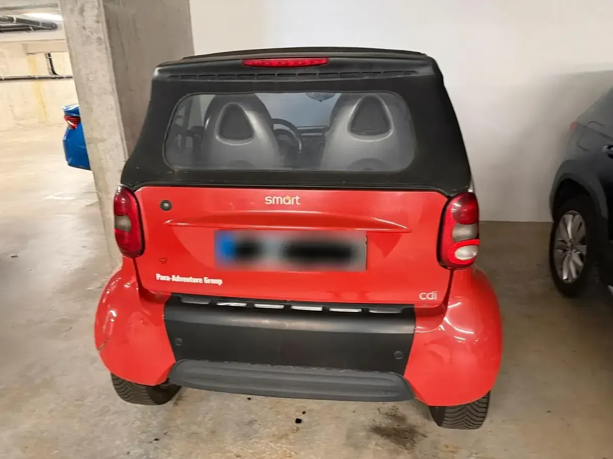 Gebraucht Smart ForTwo Cabrio 45 PS (33 kW) 2002 Rot Cabrio