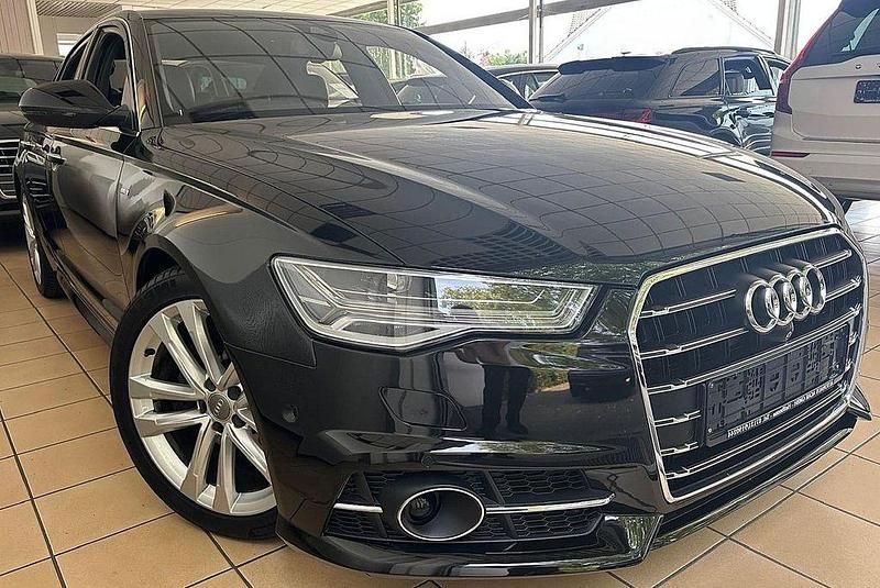Schwarz Gebraucht 2018 Audi A6 S-Line Limousine | 25.490 € (Superpreis) - Bild 1/4
