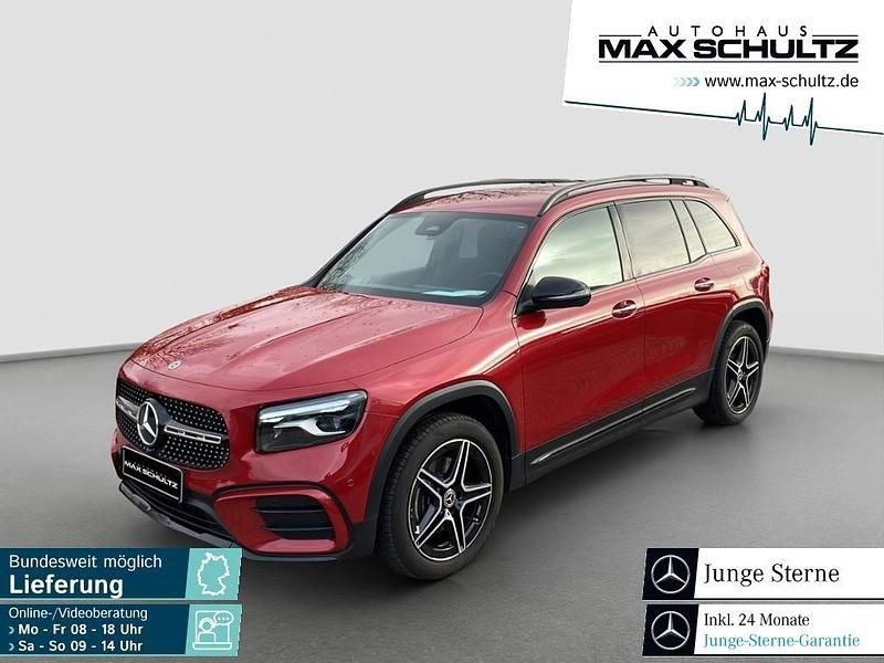 Manufaktur lack manufaktur patagonienrot (metallic) Gebraucht 2025 Mercedes GLB200 AMG SUV | 43.250 € (Fairer Preis) - Bild 1/4