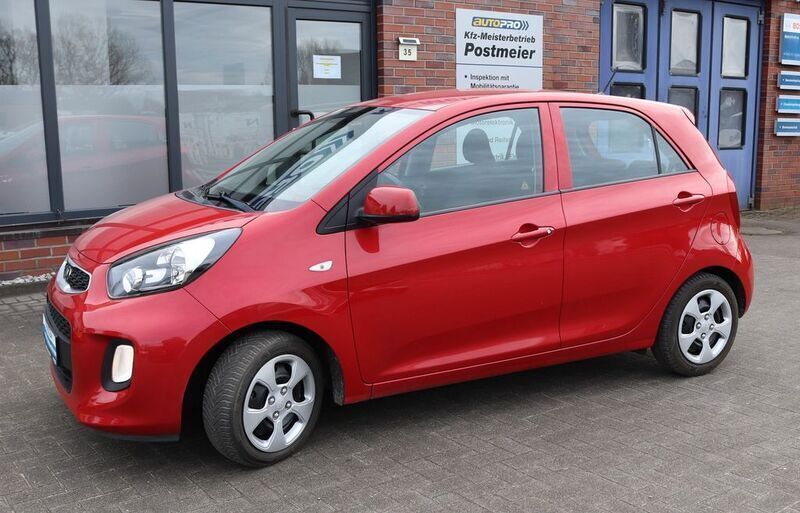 Rot Gebraucht 2017 Kia Picanto Kleinwagen | 6.750 € (Fairer Preis) - Bild 1/4