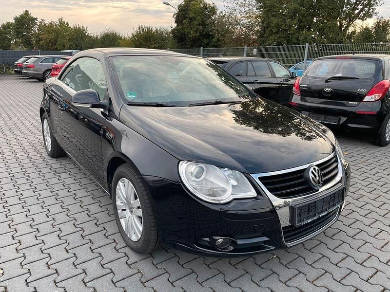 Gebraucht VW Eos 122 PS (89 kW) 2008 Schwarz Cabrio