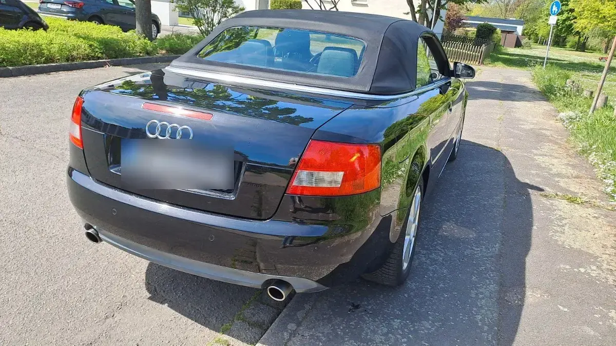 Occasion Audi A4 Cabriolet 170 ch (125 kW) 2002 Noir Cabriolet