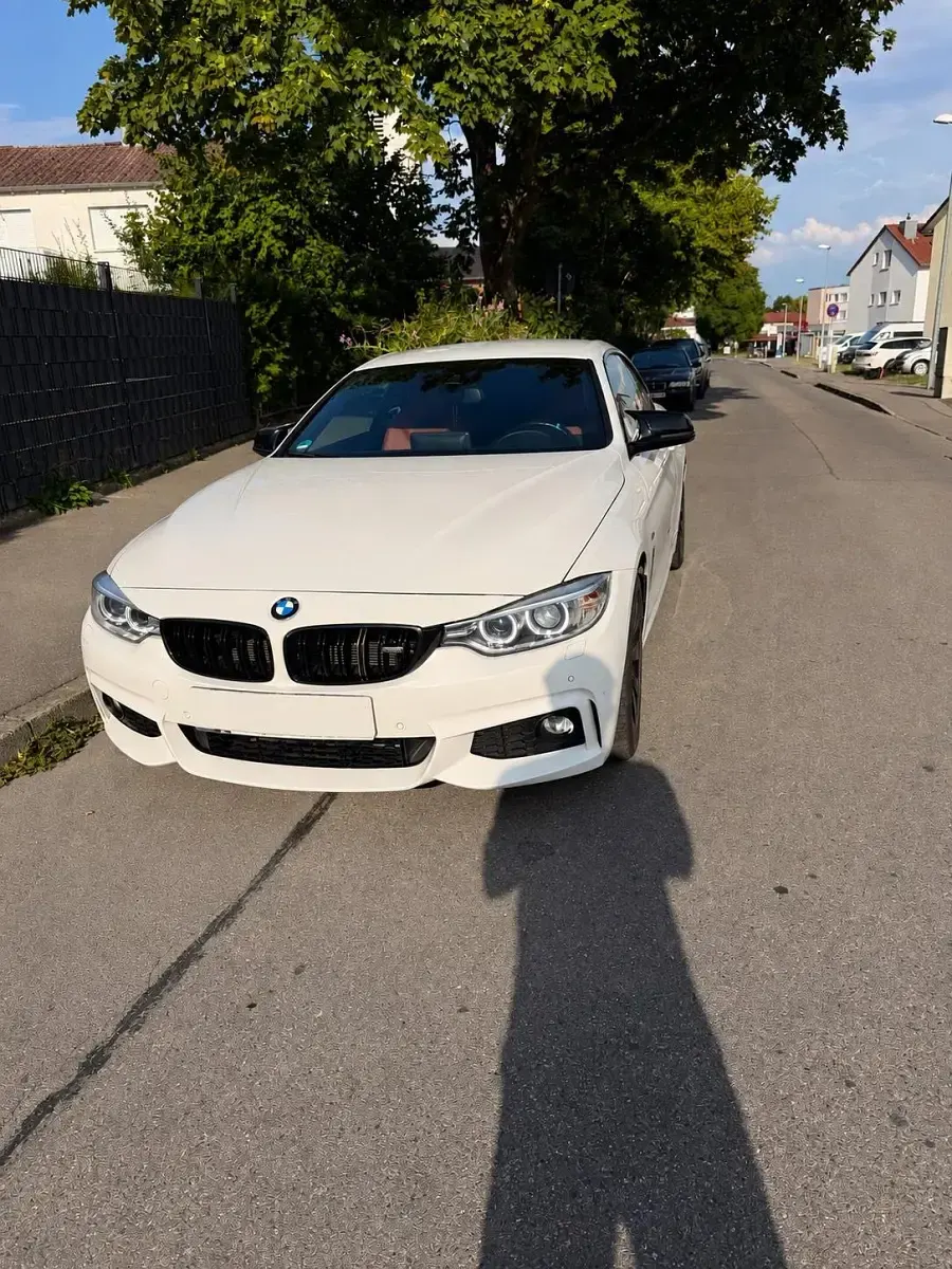 Gebraucht BMW 420 Cabriolet M Sport 184 PS (135 kW) 2016 Weiß Cabrio