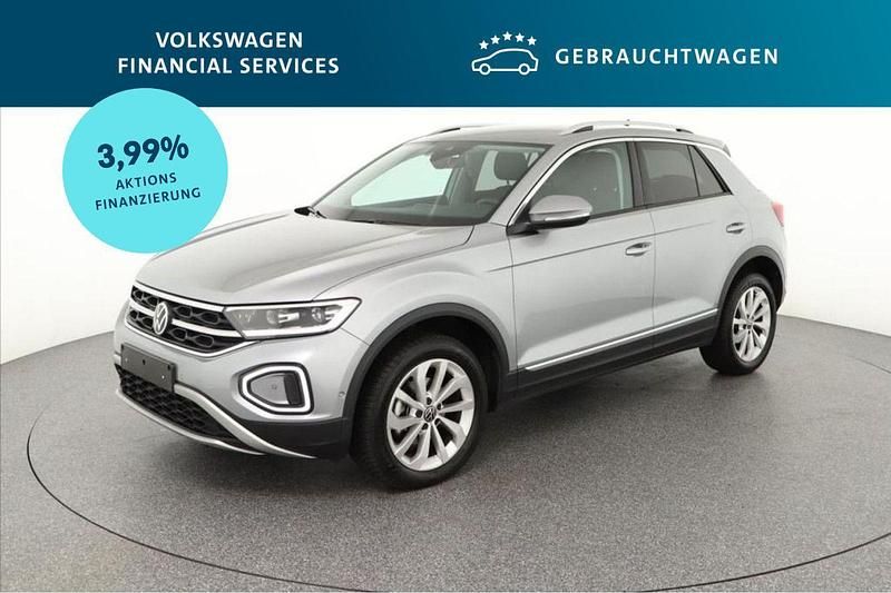 Silber Gebraucht 2024 VW T-Roc Style SUV | 25.829 € (Superpreis) - Bild 1/4