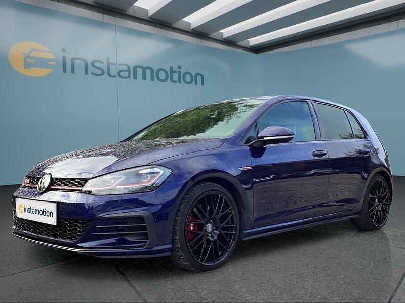 Blau Gebraucht 2019 VW Golf VII GTI Kleinwagen | 27.149 € (Teuer) - Bild 1/4