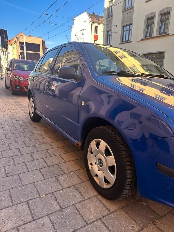 Gebraucht Skoda Fabia 86 PS (63 kW) 2007 Blau Kleinwagen