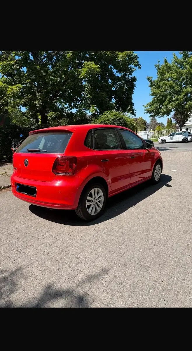 Gebraucht VW Polo 60 PS (44 kW) 2010 Rot Kleinwagen