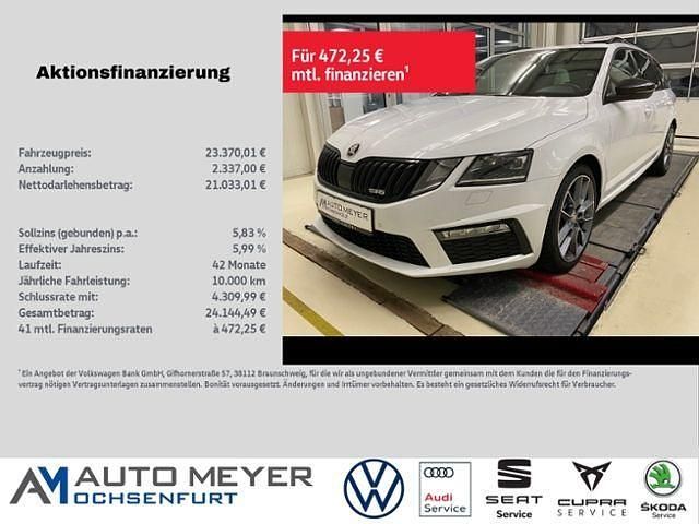 Weiß Gebraucht 2020 Skoda Octavia Sport Kombi | 23.370 € (Fairer Preis) - Bild 1/4