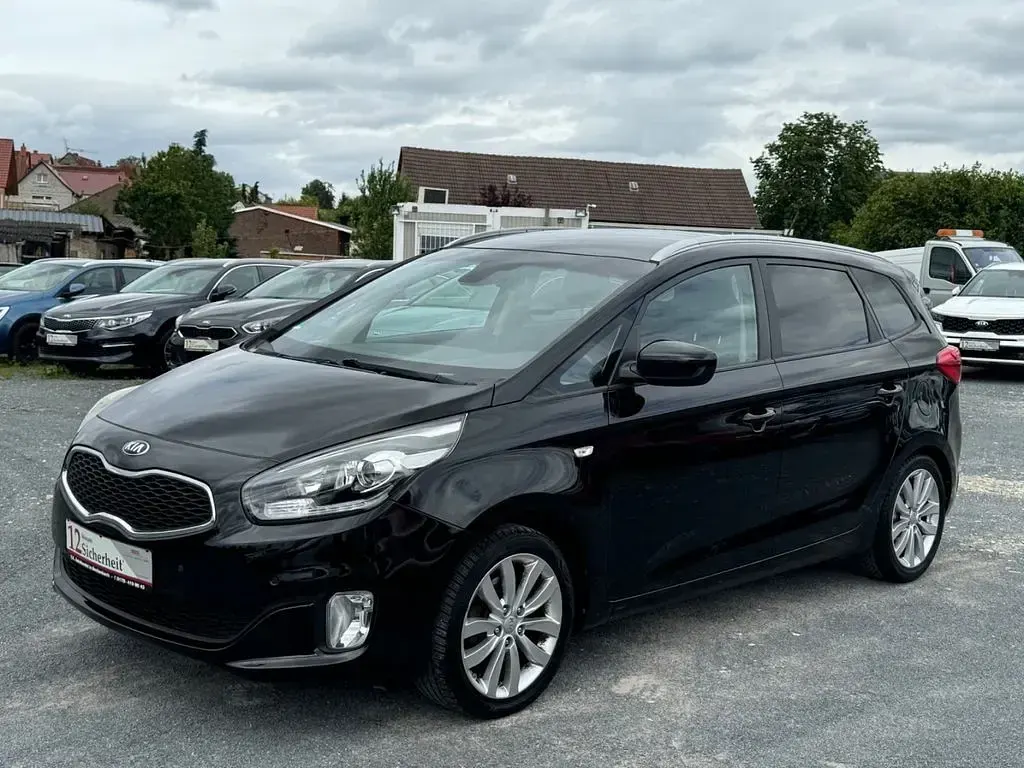Gebraucht Kia Carens DREAM-TEAM Edition 135 PS (99 kW) 2015 Schwarz Van / Kleinbus