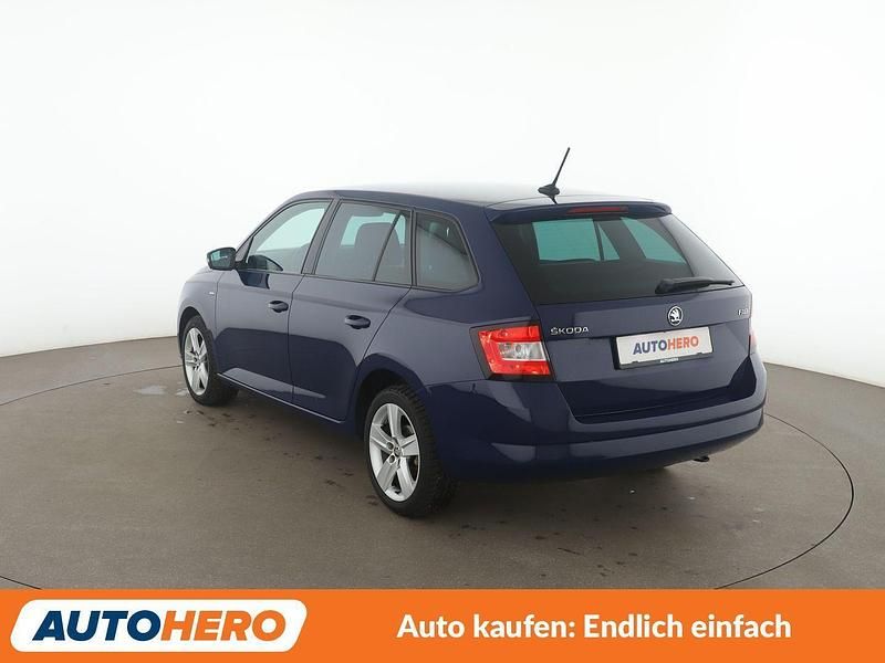 Gebraucht Skoda Fabia Ambition 110 PS (80 kW) 2017 Blau Kombi