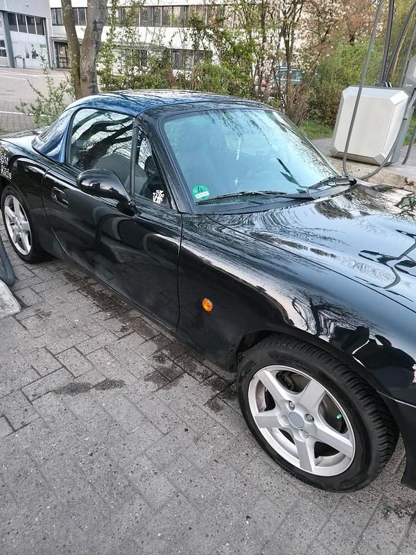 Gebraucht Mazda MX5 110 PS (80 kW) 2000 Schwarz Cabrio