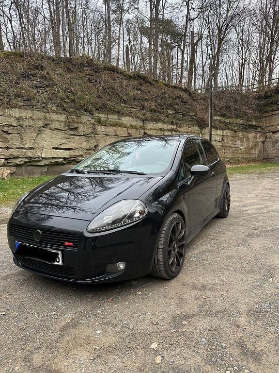 Schwarz Gebraucht 2008 Fiat Punto Kleinwagen | 3.100 € (Teuer) - Bild 1/4