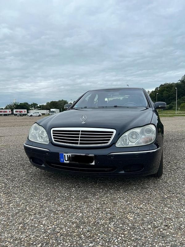 Blau Gebraucht 2002 Mercedes S500 Limousine | 2.300 € (Superpreis) - Bild 1/4