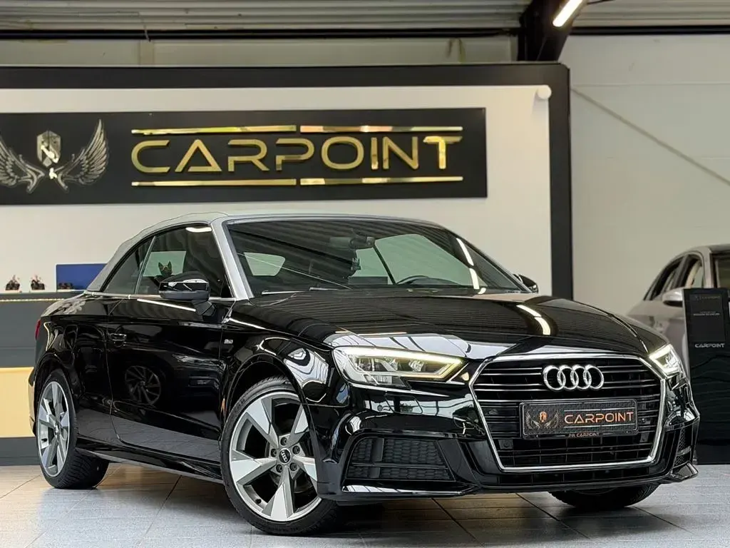 Gebraucht Audi A3 Cabriolet S-Line 116 PS (85 kW) 2017 Schwarz Cabrio