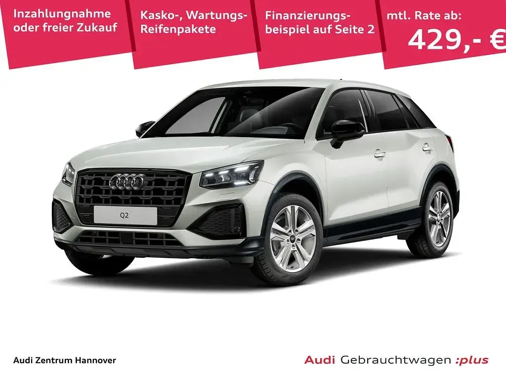Second-hand Audi Q2 Advanced Plus 150 CP (110 kW) 2025 Argintiu SUV