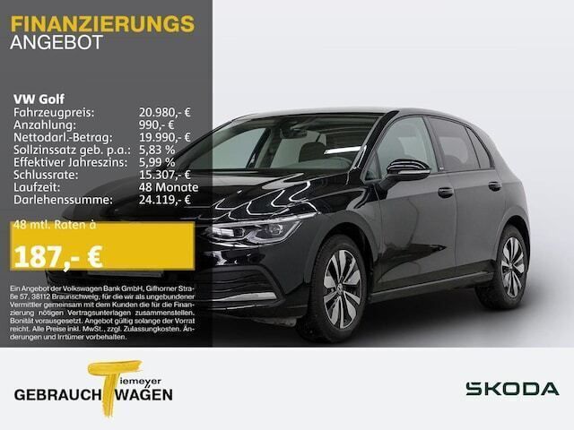 Gebraucht VW Golf VIII Move 131 PS (96 kW) 2024 Andere farbe Kleinwagen