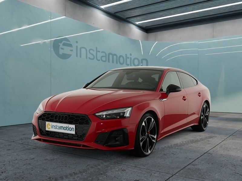 Rot Gebraucht 2023 Audi A5 Sportback Sport Limousine | 43.743 € (Etwas zu teuer) - Bild 1/4