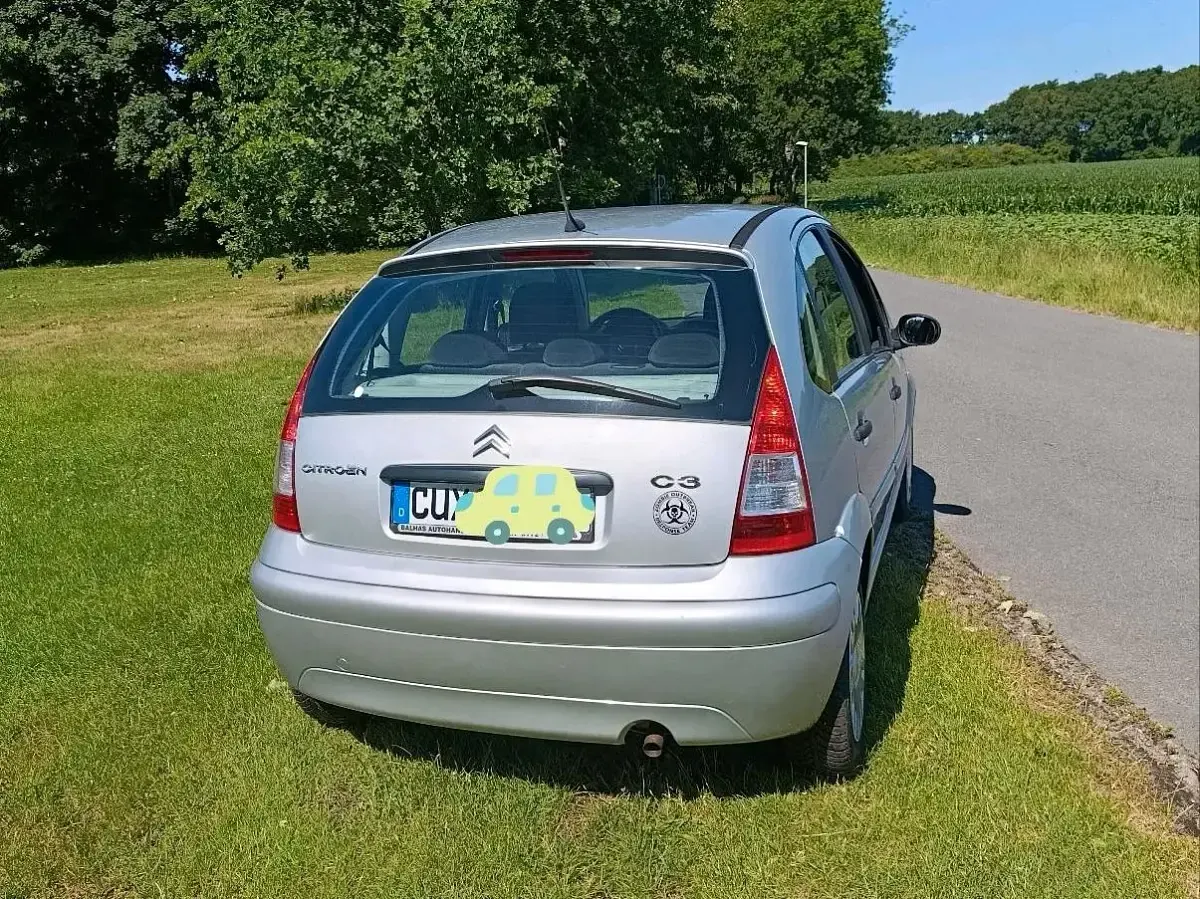 Gebraucht Citroën C3 60 PS (44 kW) 2006 Silber Kleinwagen