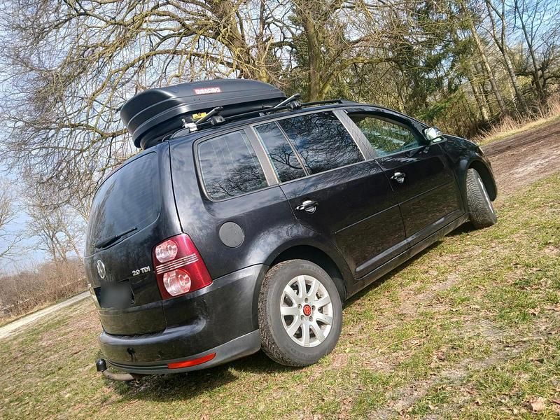 Gebraucht VW Touran 140 PS (102 kW) 2007 Schwarz Van / Kleinbus