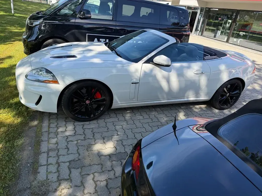 Gebraucht Jaguar XKR 510 PS (375 kW) 2009 Weiß Cabrio