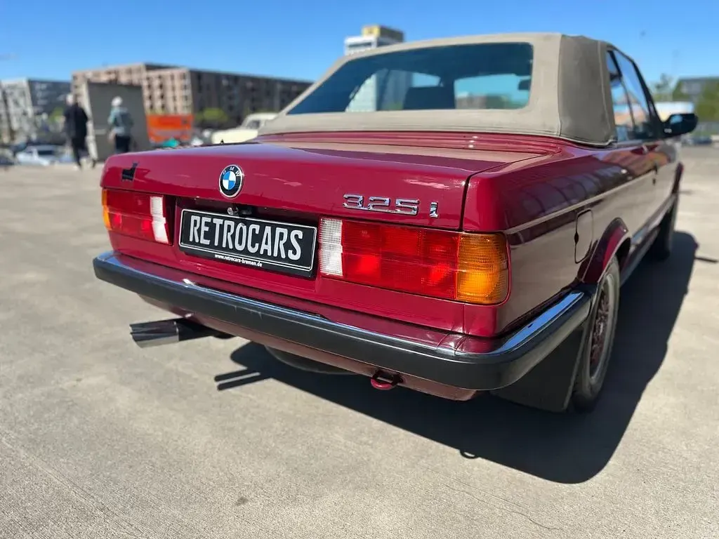 Gebraucht BMW 325 170 PS (125 kW) 1987 Rot Cabrio