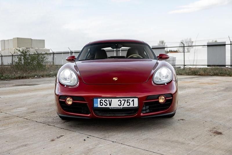 Gebraucht Porsche Cayman 245 PS (180 kW) 2008 Rot Coupé