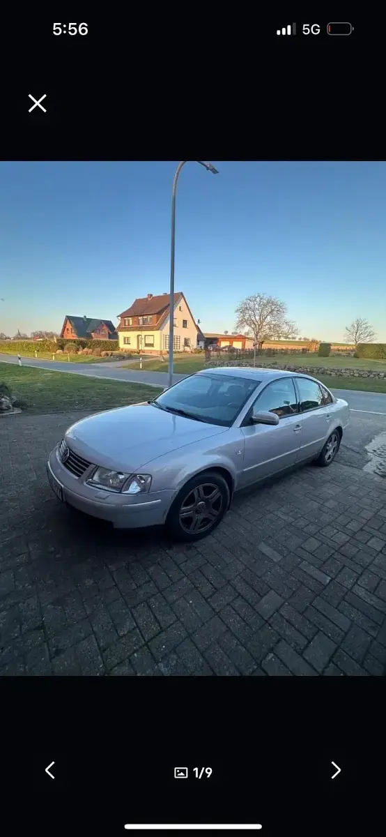 Usata VW Passat 193 CV (141 kW) 2002 Argento Berlina