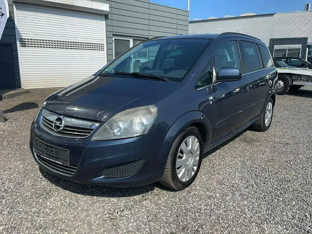 Gebraucht Opel Zafira Edition 120 PS (88 kW) 2010 Blau Van / Kleinbus