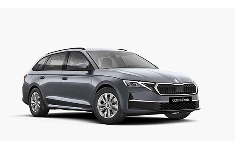 Graphitgrau metallic Neu 2025 Skoda Octavia Selection Kombi | 31.090 € (Superpreis) - Bild 1/4