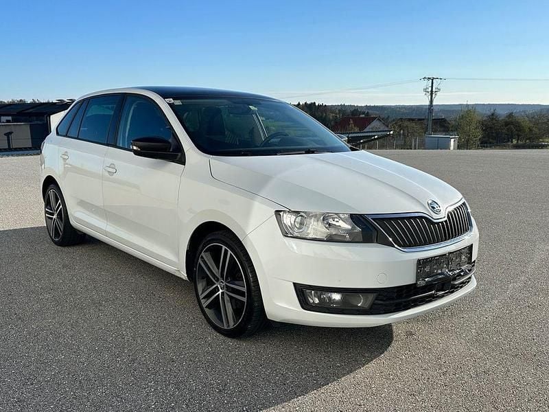 Gebraucht Skoda Rapid 116 PS (85 kW) 2017 Weiß Kleinwagen