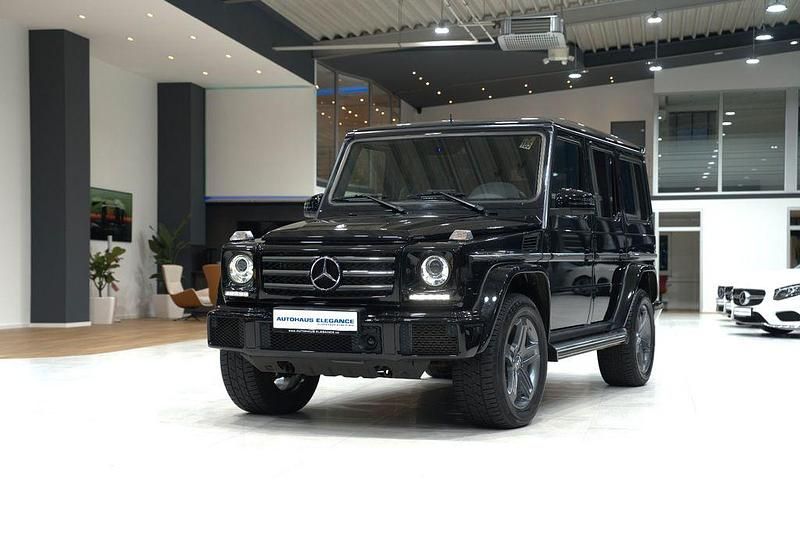 Obsidianschwarz metallic Gebraucht 2017 Mercedes G350 Sport SUV | 79.980 € (Fairer Preis) - Bild 1/4