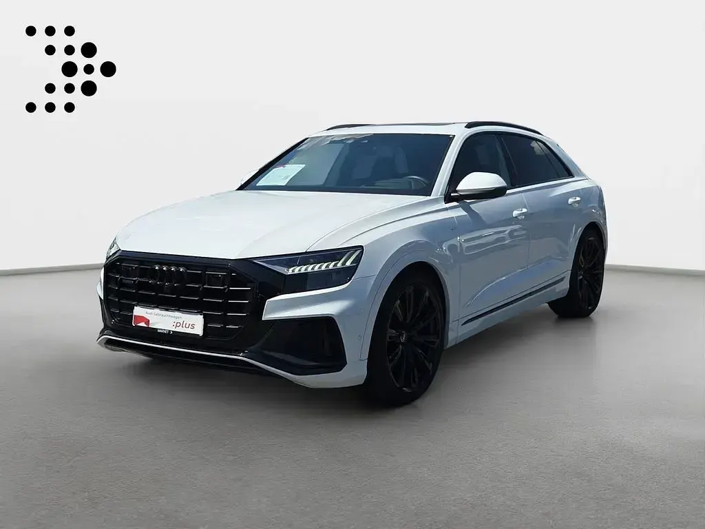 Gebraucht Audi Q8 S-Line 286 PS (210 kW) 2023 Gletscherweiß metallic SUV
