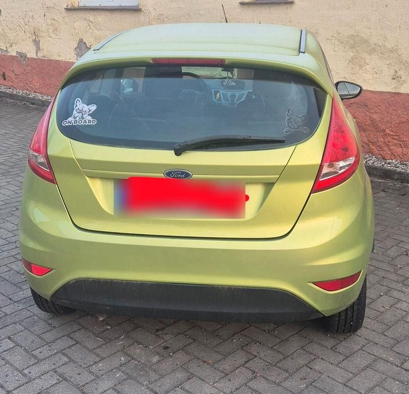 Gebraucht Ford Fiesta Trend 83 PS (61 kW) 2009 Grün Kleinwagen