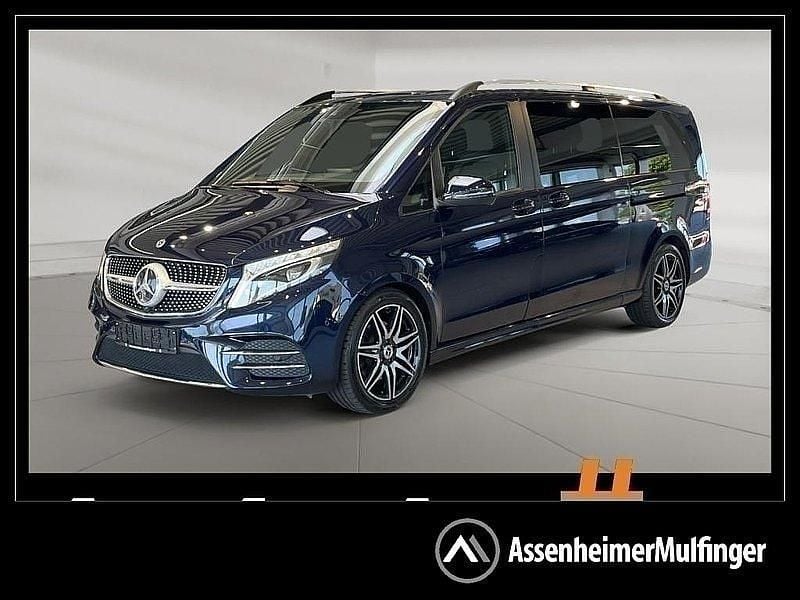 Cavansitblau metallic Gebraucht 2020 Mercedes V300 Van / Kleinbus | 42.920 € (Superpreis) - Bild 1/4