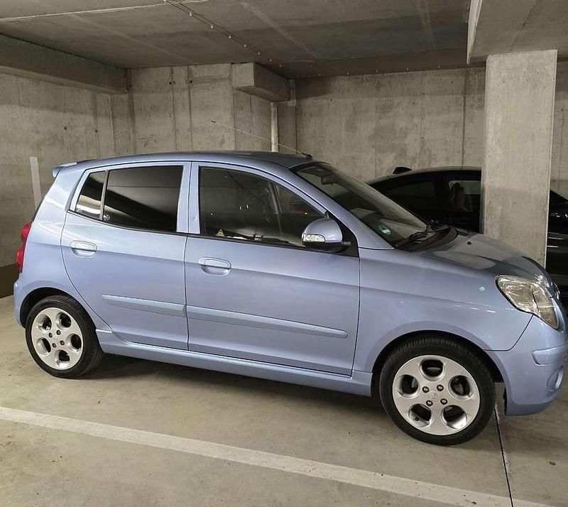 Gebraucht Kia Picanto 65 PS (47 kW) 2009 Blau Kleinwagen