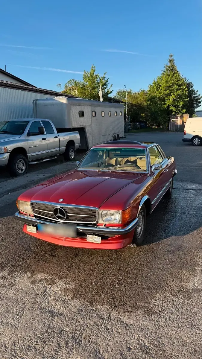 Gebraucht Mercedes SLC450 231 PS (169 kW) 1973 Rot Coupé