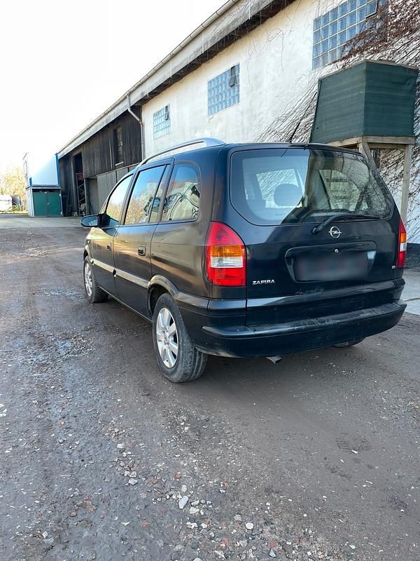 Gebraucht Opel Zafira 125 PS (91 kW) 2005 Schwarz Van / Kleinbus