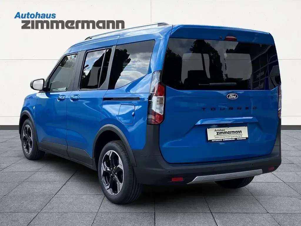 Neu Ford Tourneo Courier Active 125 PS (91 kW) 2026 Digital aqua blue Van / Kleinbus