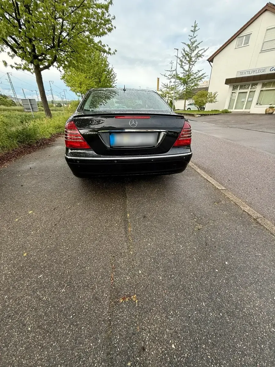 Brugt Mercedes E320 224 HK (164 kW) 2003 Sort Sedan