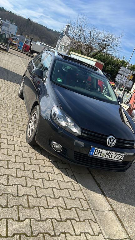 Schwarz Gebraucht 2013 VW Golf VI Match Kombi | 8.000 € (Fairer Preis) - Bild 1/3