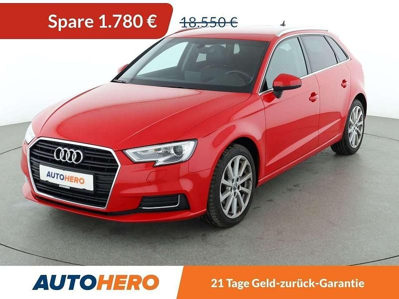 Rot Gebraucht 2019 Audi A3 Design Limousine | 16.770 € (Guter Preis) - Bild 1/3