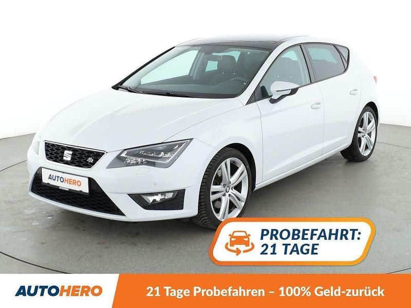 Weiß Gebraucht 2016 Seat Leon FR Limousine | 14.020 € (Fairer Preis) - Bild 1/3